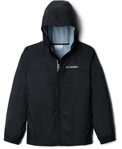 Columbia Kids' Big Boys And Girls Glennaker Rain Jacket In Black