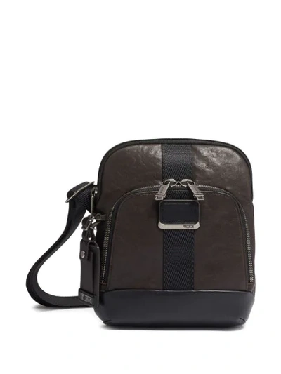 Tumi Men's Alpha Bravo Barksdale Crossbody Bag In Dark Brown