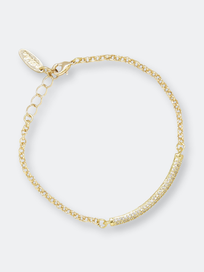 Ettika Subtle Statements 18k Gold Plated Bracelet