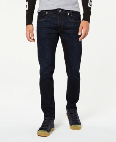 G-star Raw Men's D-staq 5-pocket Slim-fit Jeans, Created For Macy's In Dk Aged