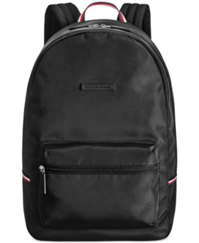 Tommy Hilfiger Men's Codura Nylon Alexander Backpack In Black