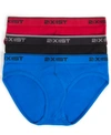 2(x)ist 3-pack Stretch No-show Briefs In Red