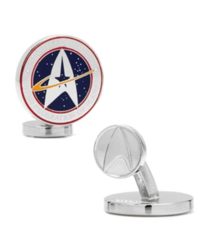 Cufflinks, Inc Star Trek Starfleet Command Cufflinks In Blue