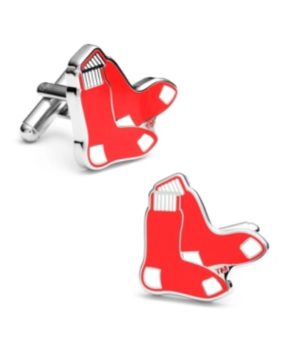 Cufflinks, Inc Sox Cufflinks In Red