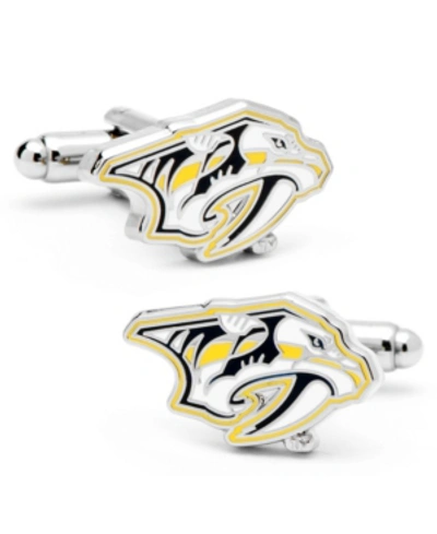 Cufflinks, Inc Nashville Predators Cufflinks In Yellow