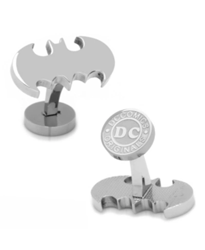 Cufflinks, Inc Stainless Steel Batman Cufflinks In Silver