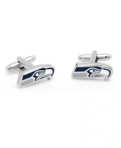 Cufflinks, Inc Seattle Seahawks Cufflinks In Blue