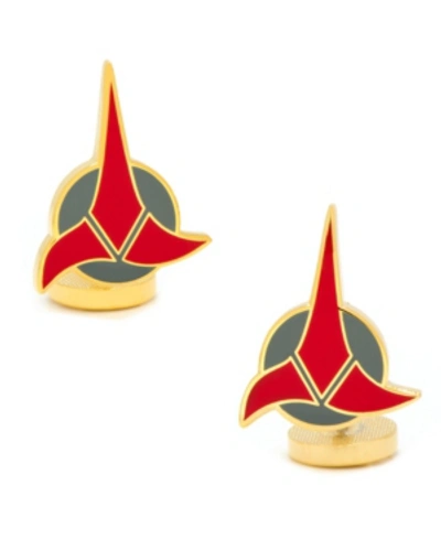 Cufflinks, Inc Star Trek Klingon Cufflinks In Red