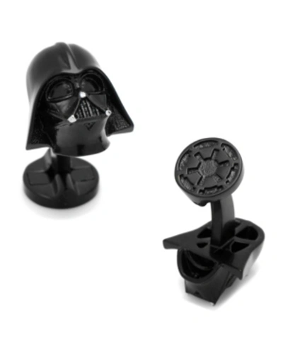 Cufflinks, Inc 3d Darth Vader Cufflinks In Black