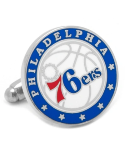 Cufflinks, Inc Philadelphia 76ers Cufflinks In Blue