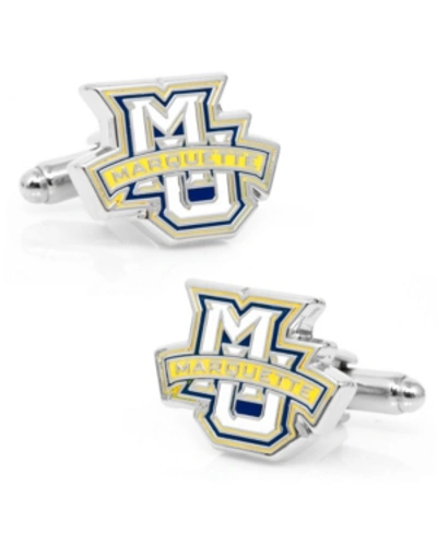 Cufflinks, Inc Marquette Golden Eagle Cufflinks In Blue