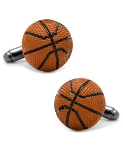 Cufflinks, Inc Basketball Cufflinks In Orange