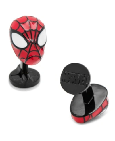 Cufflinks, Inc 3d Spider-man Cufflinks In Red