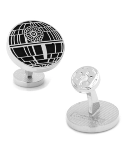 Cufflinks, Inc Recessed Matte Death Star Cufflinks In Black