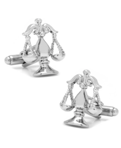 Cufflinks, Inc Scales Of Justice Cufflinks In Silver