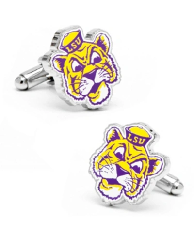 Cufflinks, Inc Vintage Lsu Tigers Cufflinks In Yellow