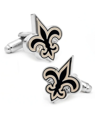 Cufflinks, Inc New Orleans Saints Cufflinks In Black