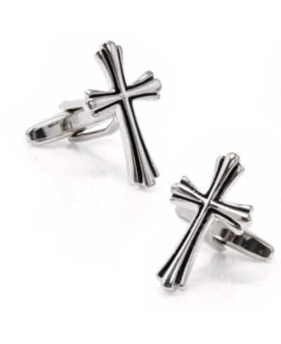 Cufflinks, Inc Cross Cufflinks In Silver