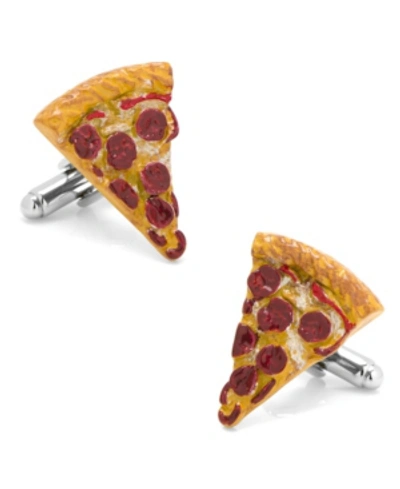Cufflinks, Inc 3d Pizza Slice Cufflinks In Brown