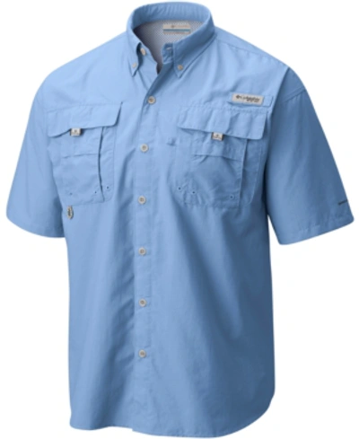Columbia Men's Big & Tall Bahama Ii Short Sleeve Shirt In Vivid Blue