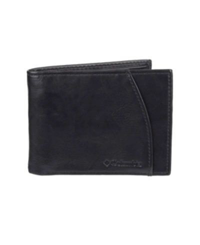 Columbia Rfid Extra-capacity Slimfold Men's Wallet In Black