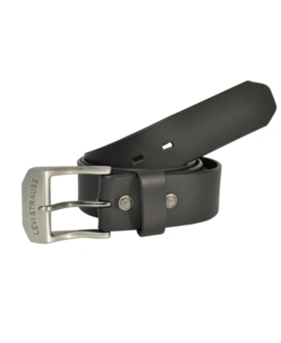 Levi's Casual Leather Men's Belt In Black