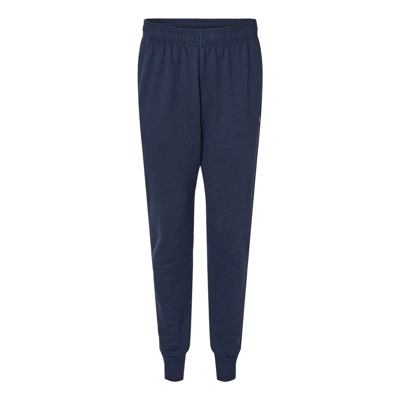 Champion Men's Powerblend Fleece Joggers In Blue