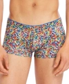 2(x)ist Men's Sliq Micro Trunk In Rainbow Sequins