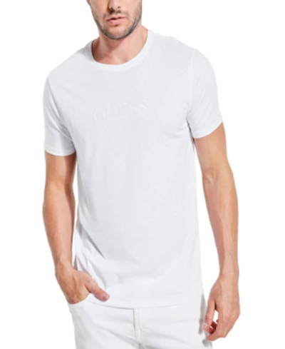 Guess Men's Stretch Logo T-shirt In Pure White
