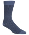 Cole Haan Men's Checked Crew Socks In English Manor