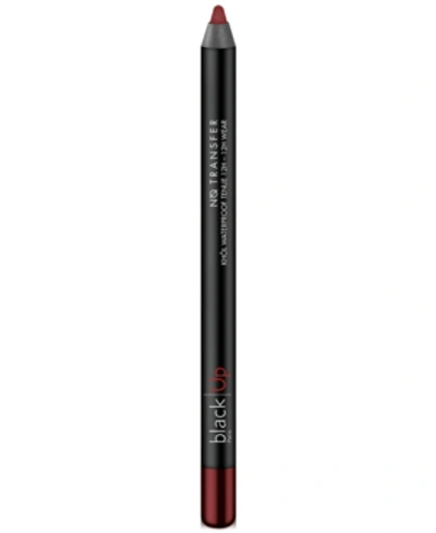 Black Up No Transfer 12h Wear Waterproof Kohl Pencil In Ntk07p Metallic Burgundy