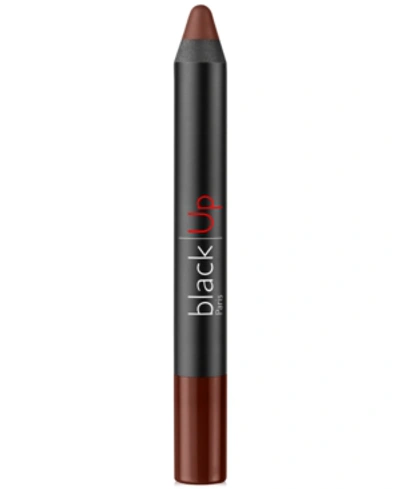 Black Up 2-in-1 Lip Pencil In Jum04 Rosewood