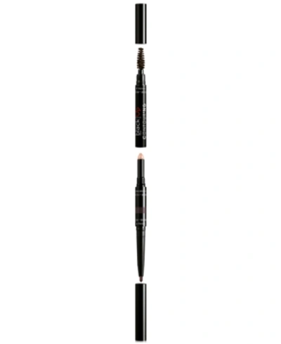 Black Up 3-in-1 Matte Eyebrows Pen In Contsr02 Dark Brown