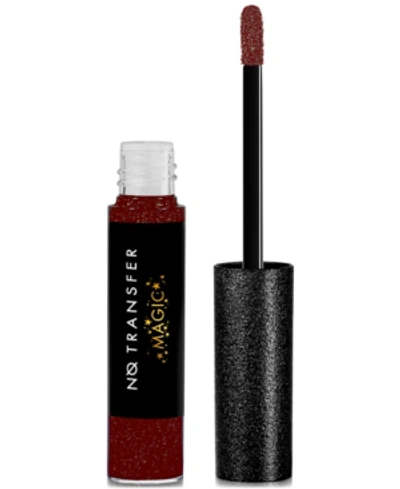 Black Up No Transfer Double-effect Liquid Lipcolor In Lms04 Burgundy And Gold