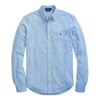 Polo Ralph Lauren Featherweight Mesh Shirt In Jamaica Heather