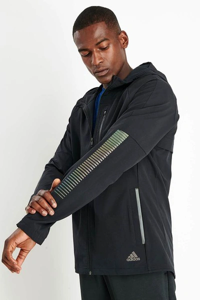 Adidas Originals Rise Up N Run Winter Jacket - Black | ModeSens