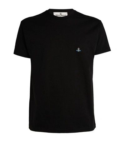 Vivienne Westwood Classic Orb Logo T-shirt Colour: Black