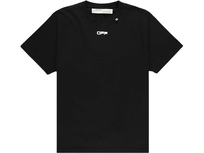 Pre-owned Off-white Oversized Fit Caravaggio Square T-shirt Black/multicolor