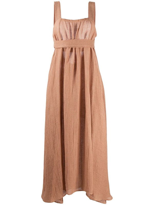 linen gauze dress