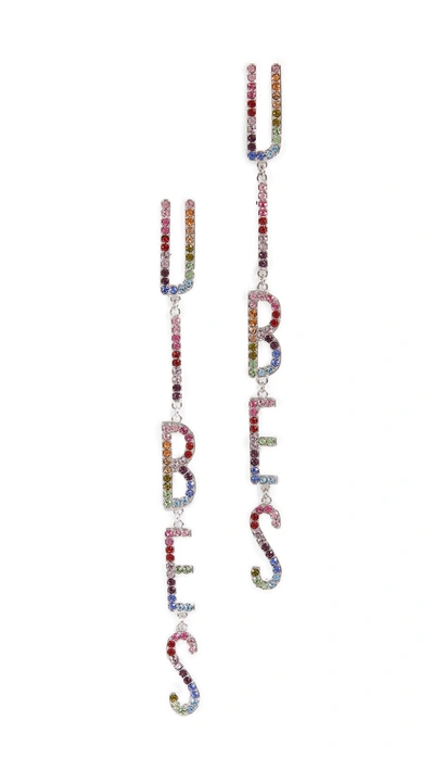 Ireneisgood Vibes Earrings In Multicolor
