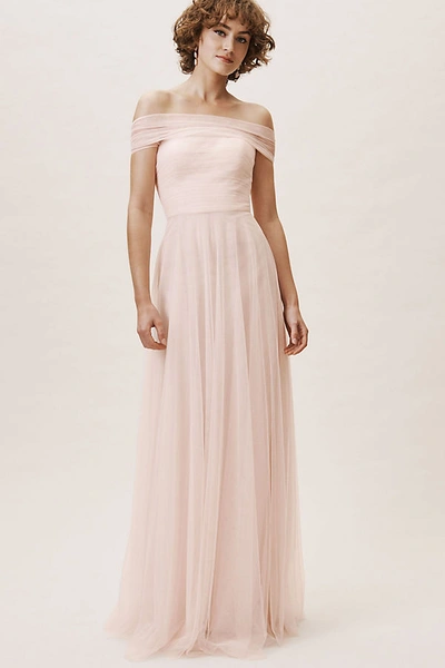 Jenny Yoo Ryder Convertible Dress In Pink