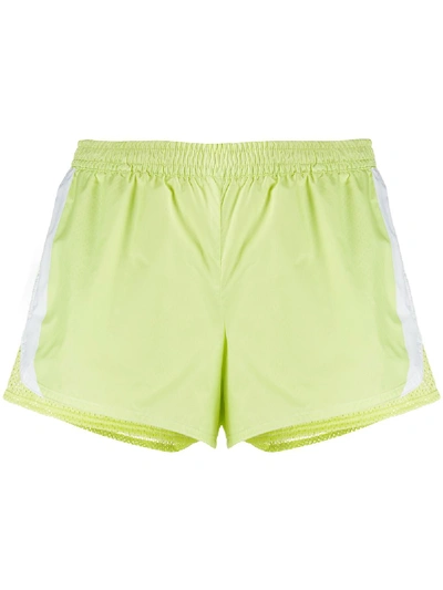 Adidas By Stella Mccartney M20 Recycled Polyester Shorts In Green