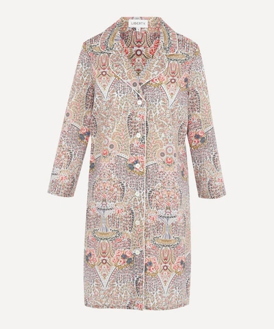 Liberty London Seraphina Tana Lawn' Cotton Nightshirt In Blue