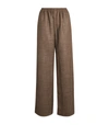 Eskandar Wide-leg Japanese Trousers In Bison