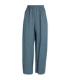 Eskandar Japanese Linen Trousers In Black