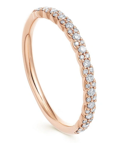 Astley Clarke Rose Gold Interstellar Diamond Half Eternity Ring