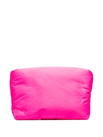 Kassl Editions Hot Pink Soft Shell Clutch Bag