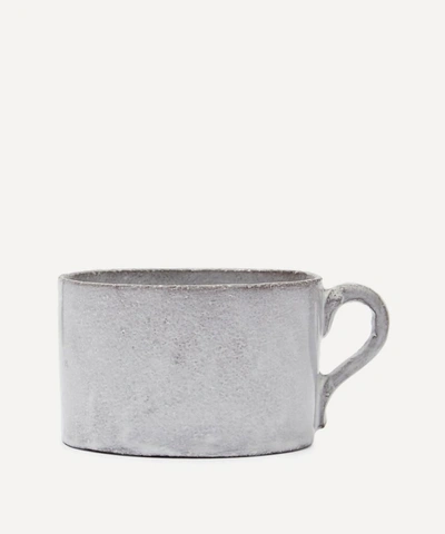 Astier De Villatte Rien Flat Cup In White