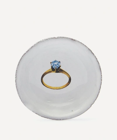 Astier De Villatte Ring Dish In White