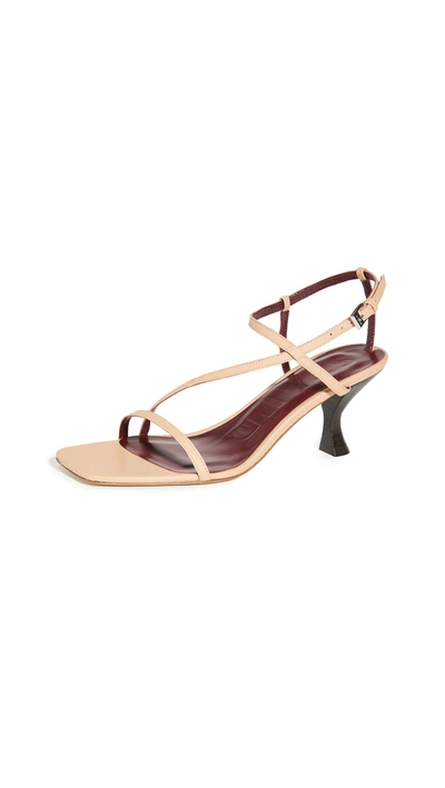 Staud Gita Sandals In Nude